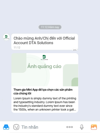 Zalo Ecosystem Creation