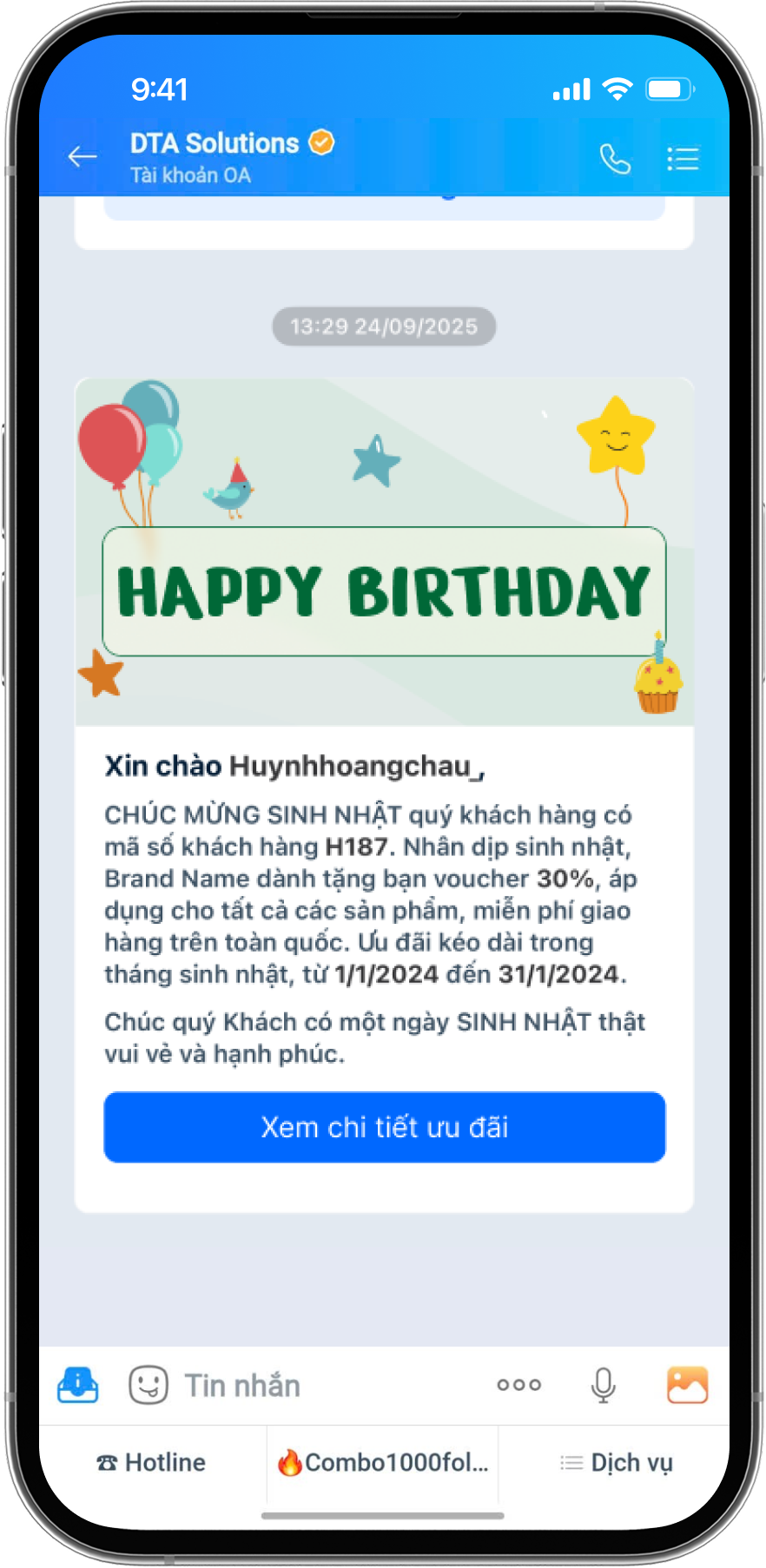 Ghi nhận khách hàng tiềm năng