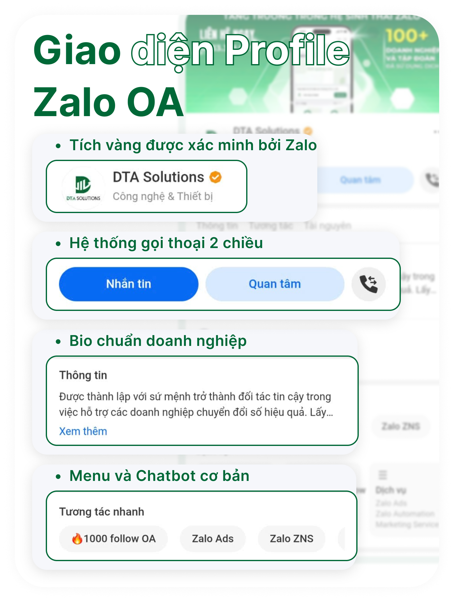 DTAs Doanh nghiệp hóa mang lại